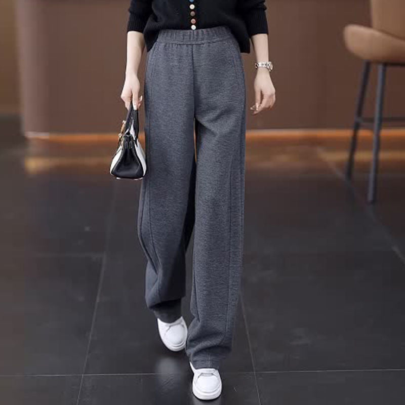 Slimming Relaxed-fit Wide-leg Pants For Women Casual Style.