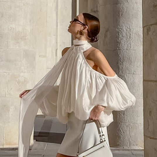 French-Style Pure Alluring Top