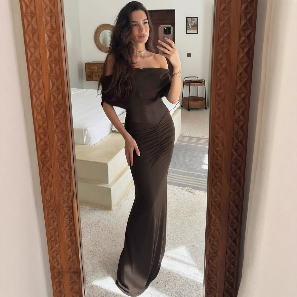 Sleeveless Pleated Party Dress