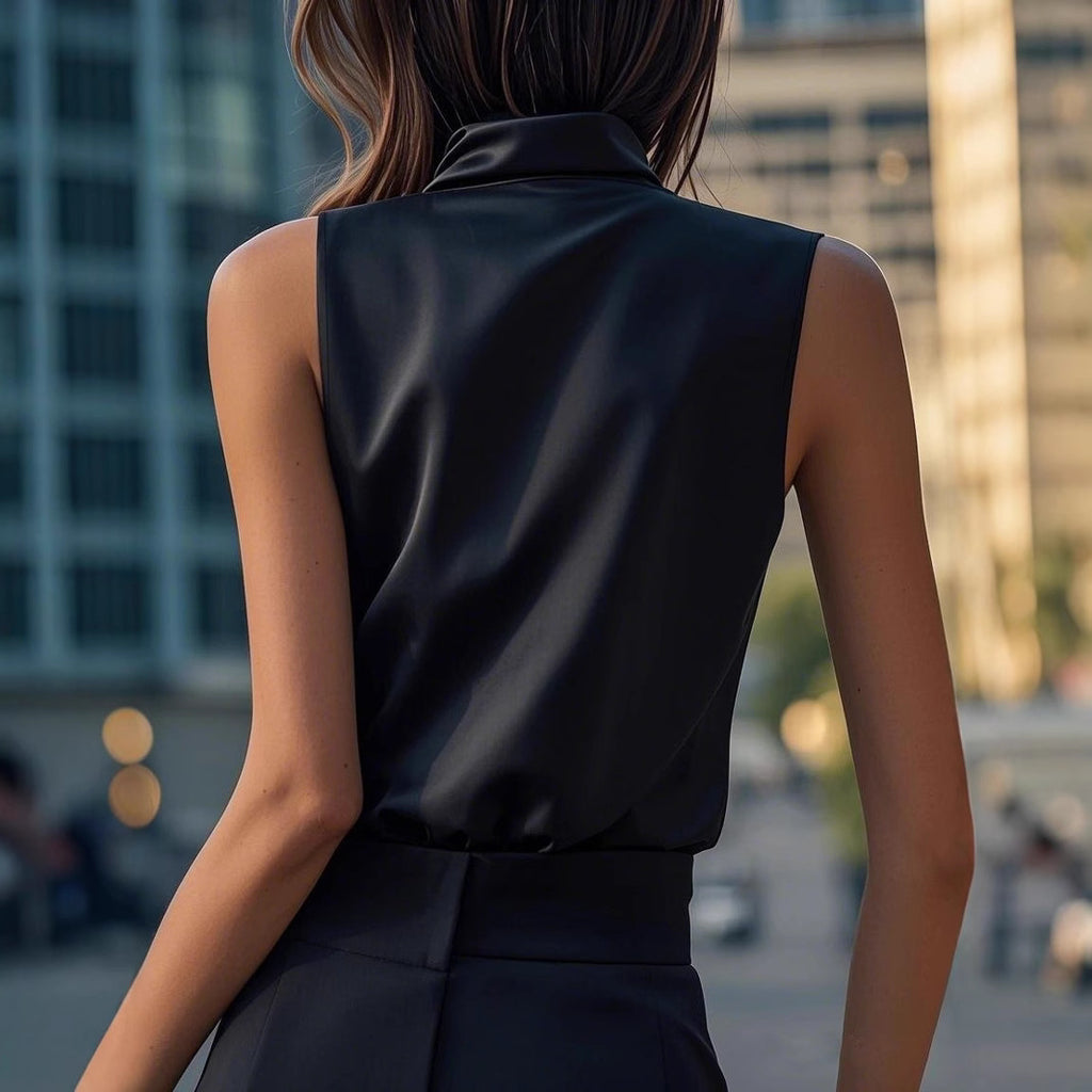 Solid-Color Off-the-Shoulder Tank Top