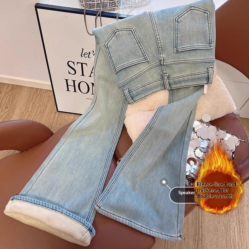 Vintage Khaki Flared Pants