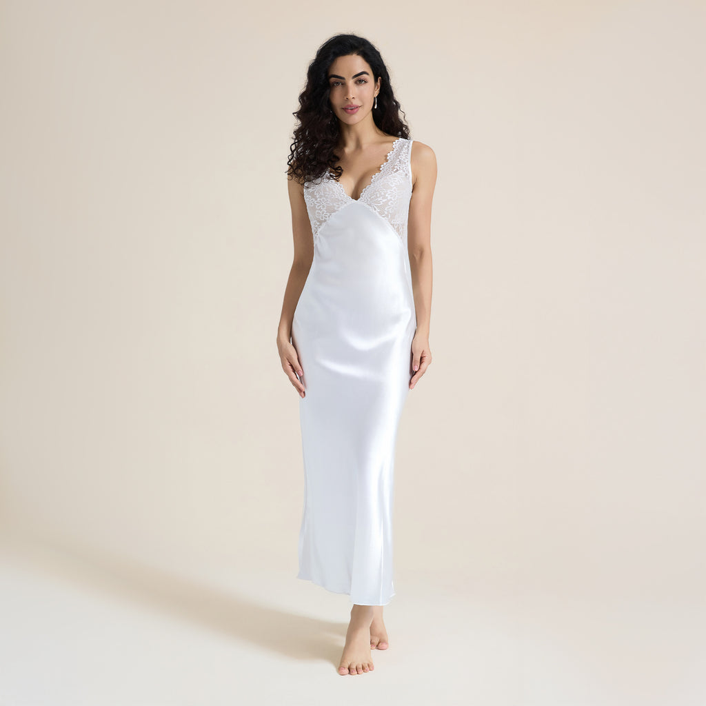 Sexy Lace-Trimmed Bodycon Dress